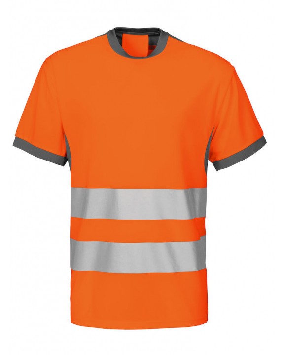 T-shirt PROJOB 6009 SIGNALISATIET-SHIRT EN ISO 20471 KLASSE 2 voor bedrukking &amp; borduring