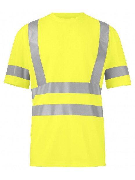 PROJOB 6030 T-SHIRT POLYESTER- EN ISO 20471 CLASSE 3/2 jaune personnalisable