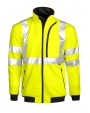 Sweat-shirt personnalisable PROJOB 6103 SWEATSHIRT LONG ZIP - EN ISO 20471 CLASSE 3