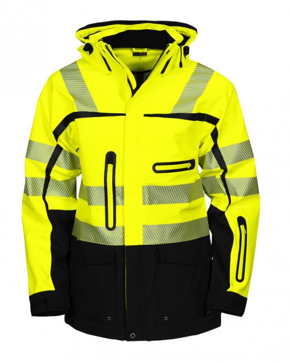 Veste personnalisable PROJOB 6417 PARKA 3 COUCHES - EN ISO 20471 CLASSE 3/2