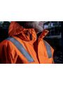 Veste personnalisable PROJOB 6418 PARKA POLYURETHANE HV MATELASSEE - EN ISO 20471 CLASSE 3 - EN 343 3/1/X