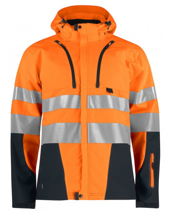 PROJOB 6419 FUNKTIONSJACKE EN ISO 20471 KLASSE 3/2 Softshell personalisierbar