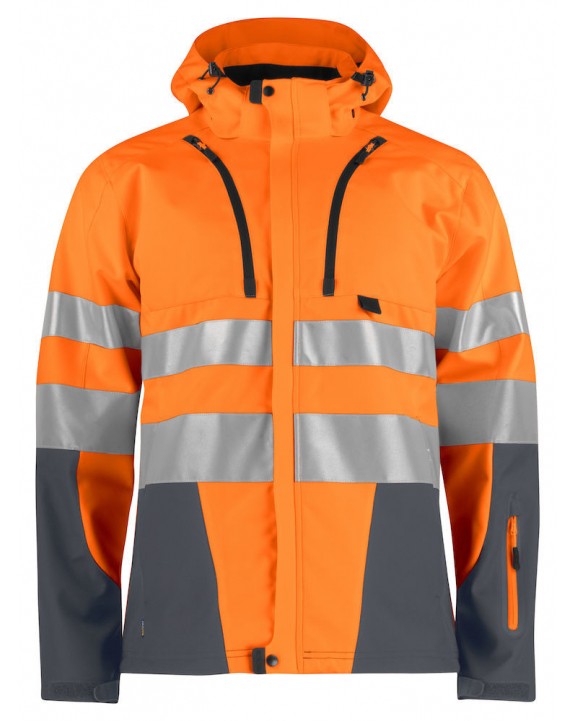 PROJOB 6419 FUNKTIONSJACKE EN ISO 20471 KLASSE 3/2 Softshell personalisierbar