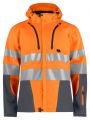 Softshell personnalisable PROJOB 6419 PARKA SOFTSHELL - EN ISO 20471 CLASSE 3/2