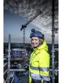 PROJOB 6423 DAMEN JACKE EN ISO 20471 KLASSE 3/2 Softshell personalisierbar