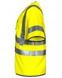 Gilet de sécurité personnalisable PROJOB 6707 GILET PRIO ZIPPE - EN ISO 20471 CLASSE 3