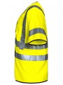 PROJOB 6707 GILET PRIO ZIPPE - EN ISO 20471 CLASSE 3 jaune personnalisable