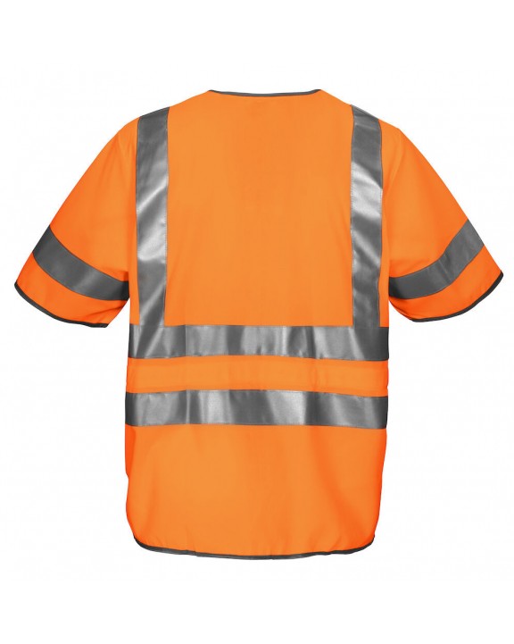 Gilet de sécurité personnalisable PROJOB 6707 GILET PRIO ZIPPE - EN ISO 20471 CLASSE 3