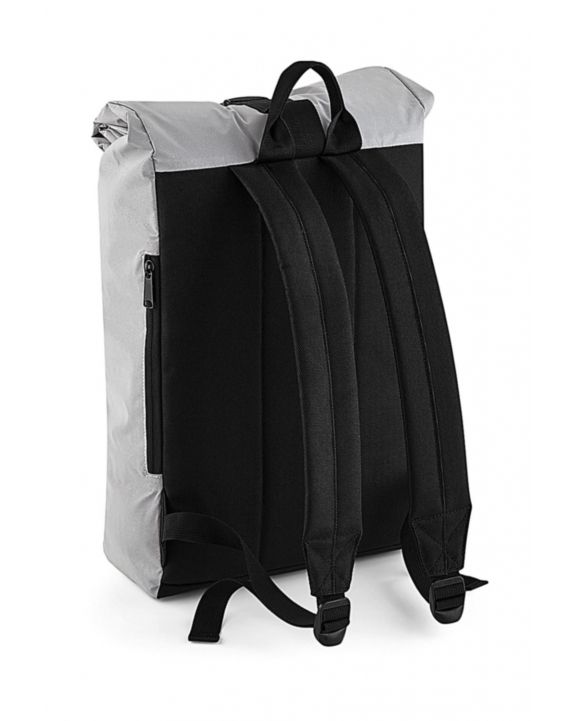 Sac & bagagerie personnalisable BAG BASE Reflective Roll-Top Backpack