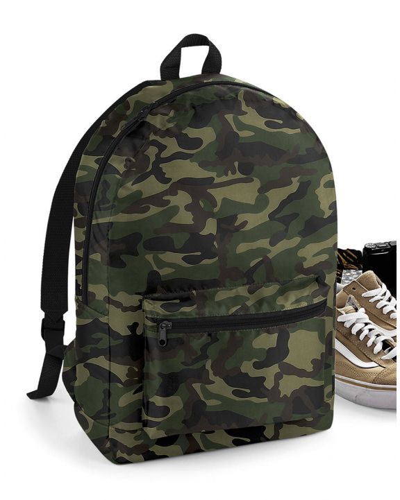 Tasche BAG BASE Packaway Backpack personalisierbar