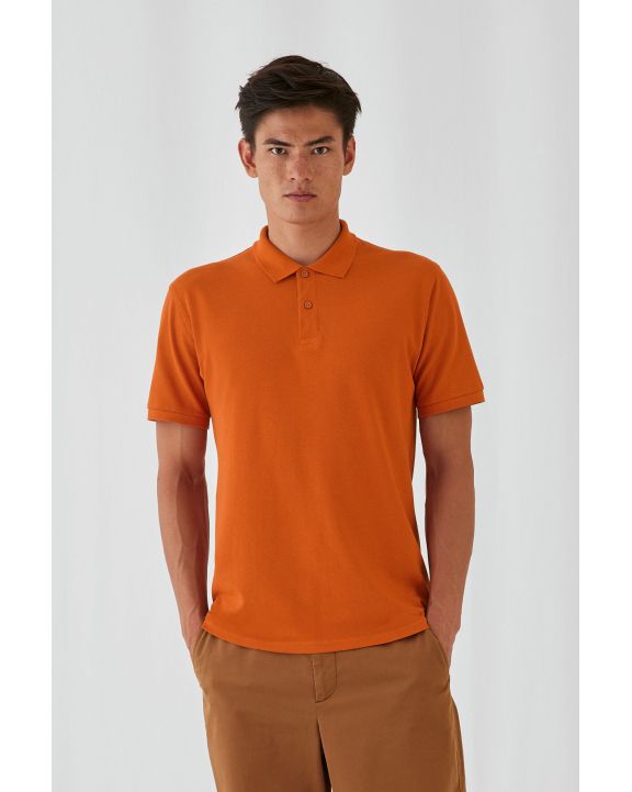 Poloshirt B&C Men's organic polo shirt personalisierbar