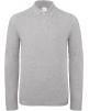 Poloshirt B&C ID.001 Men's long-sleeve polo shirt voor bedrukking & borduring