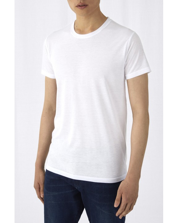 T-shirt B&C Sublimation "Cotton-feel" TEE voor bedrukking &amp; borduring