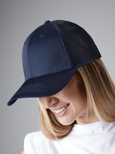 Casquettes à personnaliser BEECHFIELD URBANWEAR TRUCKER bleu marine