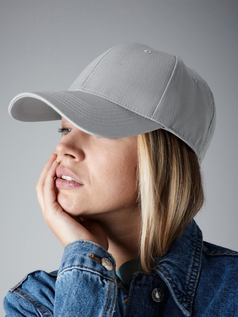 Casquettes à personnaliser BEECHFIELD URBANWEAR 6 PANEL CAP gris clair