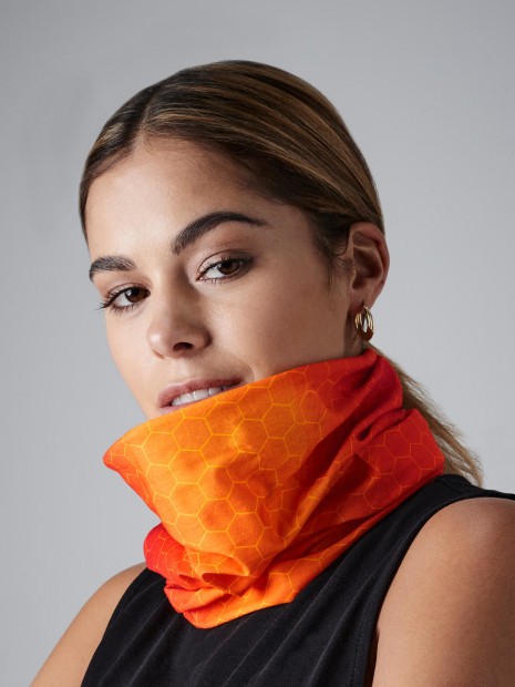 Bonnets, Écharpes & Gants à personnaliser BEECHFIELD Morf™ Geometric geo orange