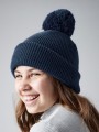 Bonnets, Écharpes & Gants à personnaliser BEECHFIELD Bonnet réfléchissant Bobble Junior french marine