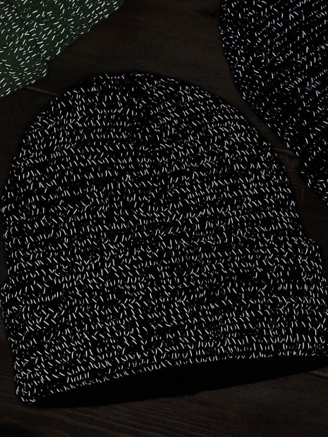 Bonnets, Écharpes & Gants à personnaliser BEECHFIELD REFLECTIVE BEANIE noir