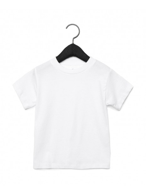 BELLA-CANVAS Toddler Jersey Short Sleeve Tee blanc personnalisable