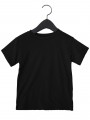 T-Shirts à personnaliser BELLA-CANVAS Toddler Jersey Short Sleeve Tee noir