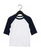 T-Shirt BELLA-CANVAS Toddler 3/4 Sleeve Baseball Tee personalisierbar