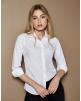 Hemd KUSTOM KIT Women's Tailored Fit Poplin Shirt personalisierbar