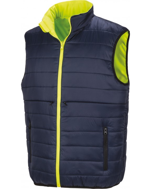 Veste personnalisable RESULT Bodywarmer de sécurité réversible