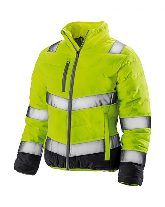 Jas RESULT Women's Soft Padded Safety Jacket voor bedrukking & borduring