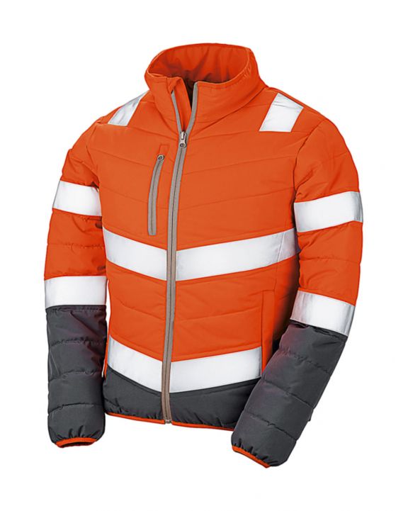 Veste personnalisable RESULT Women's Soft Padded Safety Jacket