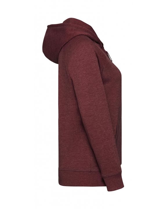 Sweater RUSSELL Ladies' HD Zipped Hood Sweat voor bedrukking & borduring