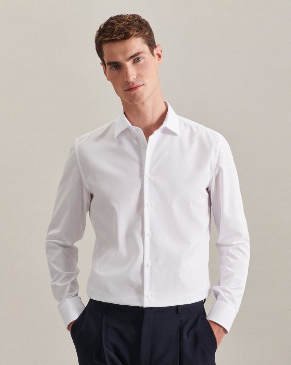 Chemise personnalisable SEIDENSTICKER Seidensticker Slim Fit 1/1 Business Kent