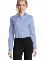 Chemises à personnaliser SOL'S Brody Women bleu ciel