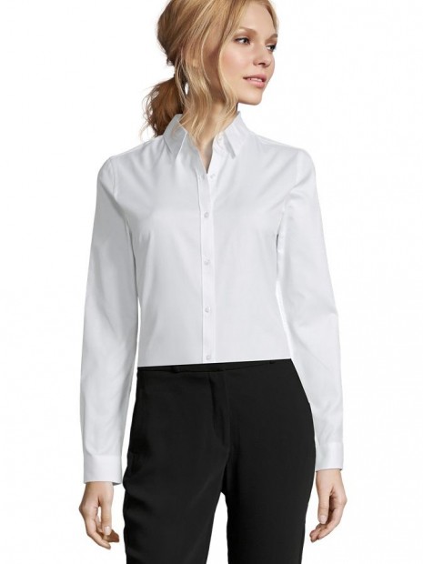 Chemises à personnaliser SOL'S Brody Women blanc