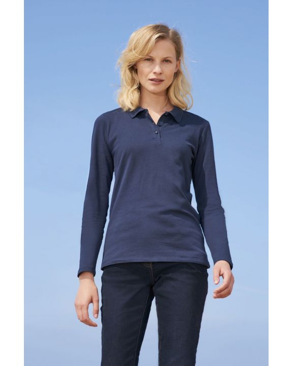 Poloshirt SOL'S Perfect Lsl Women voor bedrukking & borduring