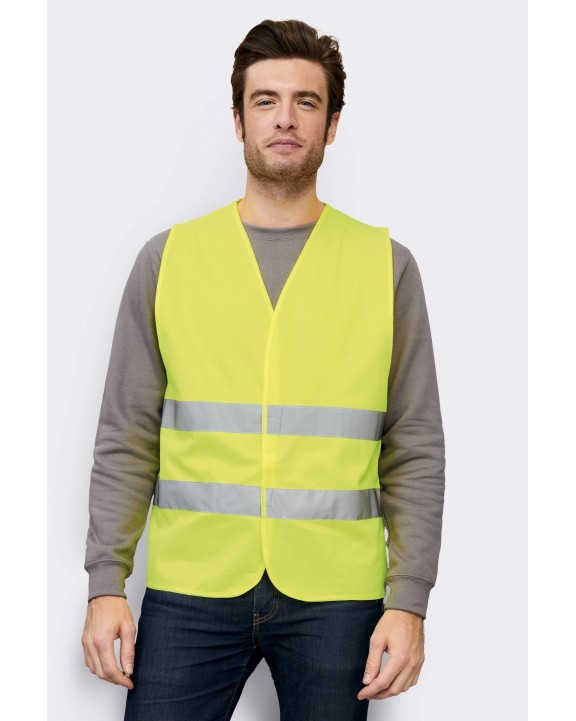 Gilet de sécurité personnalisable SOL'S Secure Pro