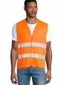 Gilets de sécurité à personnaliser SOL'S Secure Pro orange fluo