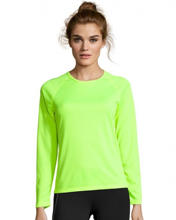 SOL'S Sporty Lsl Women T-Shirt personalisierbar