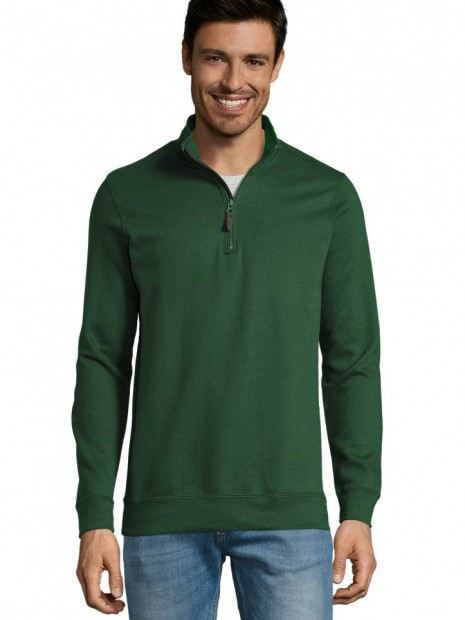 Sweat-shirts à personnaliser SOL'S Stan vert bouteille