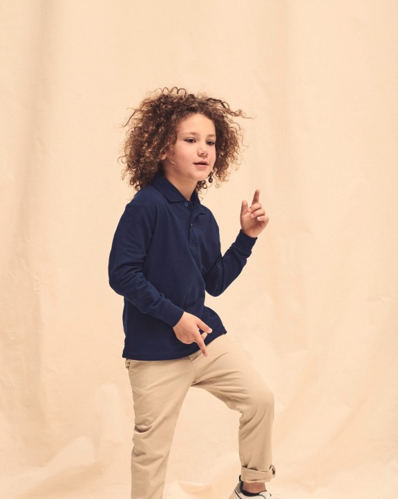 Polo personnalisable FOL Polo enfant 65/35 manches longues