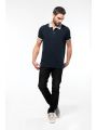 Polo personnalisable KARIBAN Polo piqué bicolore homme