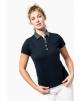 Poloshirt KARIBAN Tweekleurige damespolo jersey voor bedrukking & borduring