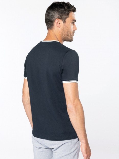 T-Shirts à personnaliser KARIBAN T-shirt maille piquée col rond homme 