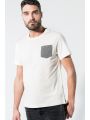 T-shirt personnalisable KARIBAN T-shirt coton Bio avec poche