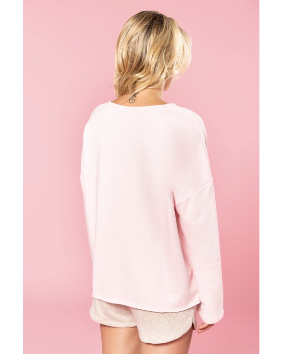 Sweat-shirt personnalisable KARIBAN Sweat-shirt femme "Loose"