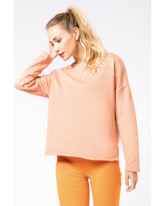 Sweat-shirt personnalisable KARIBAN Sweat-shirt femme "Loose"