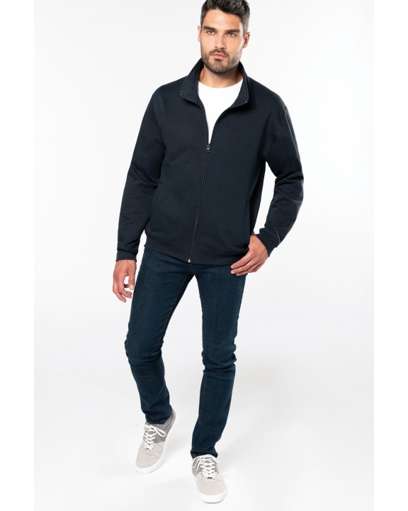 Sweat-shirt personnalisable KARIBAN Veste molleton zippée homme