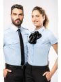 Chemise personnalisable KARIBAN Chemise pilote manches courtes femme