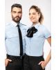 Hemd KARIBAN Kurzarm-Pilotenhemd für Damen personalisierbar