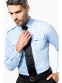 Chemise personnalisable KARIBAN Chemise pilote manches longues homme