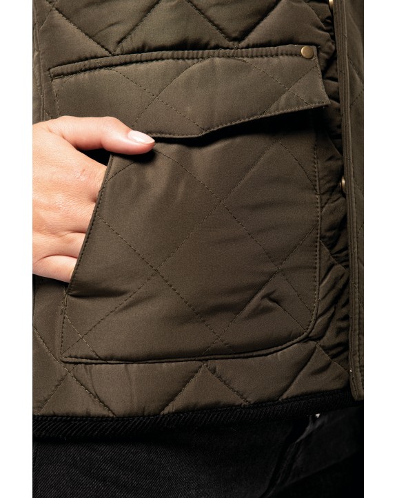 Veste personnalisable KARIBAN Bodywarmer matelassé femme